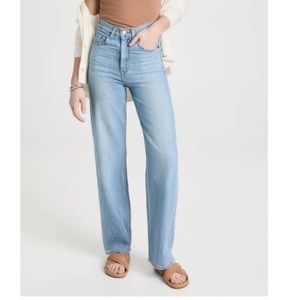 Levi ribcage straight jeans 32w